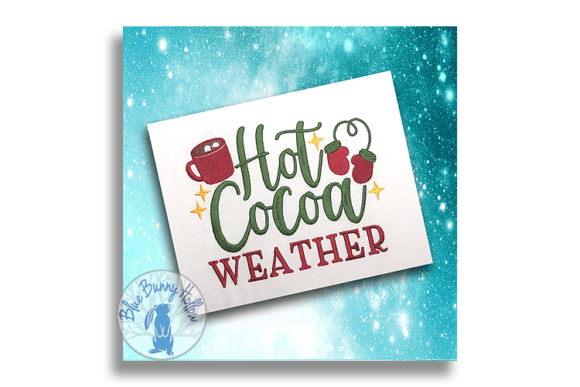 Hot Cocoa Weather: A Cozy Winter Embroidery Review
