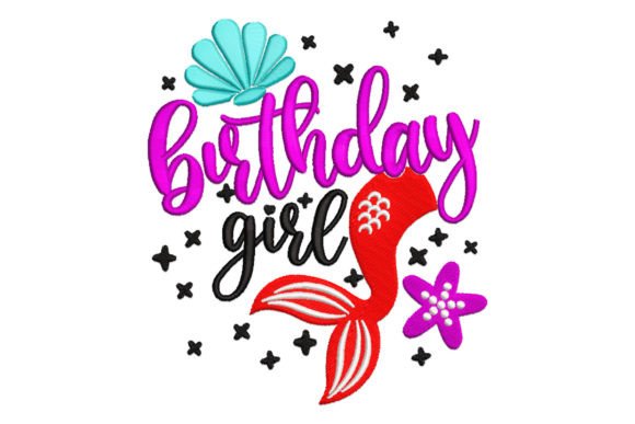 Mermaid Birthday Girl: A Seasonal Embroidery Review