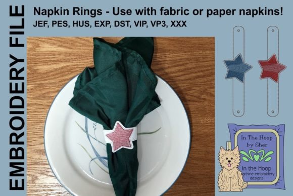 Patriotic Star Napkin Rings: A Designer’s Review