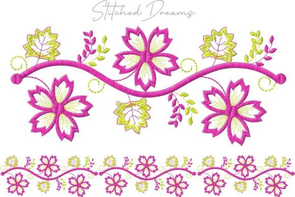 Review: Floral Elegance Borders for Boutique Apparel