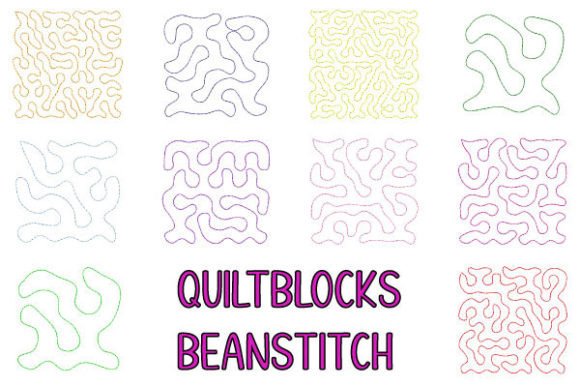 Review: Quiltblock Patterns 2.6“ 67 Mm for Embroidery
