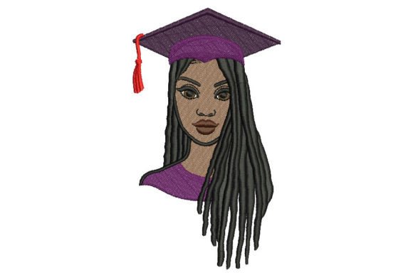 Review: Young African Woman in Graduation Cap