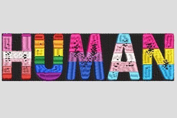 Reviewing Human with Colorful Quotes for Sweatshirts