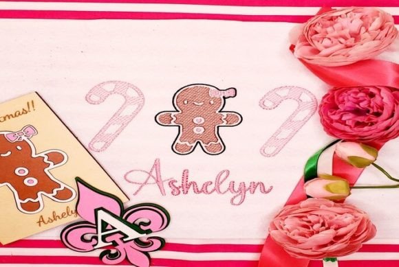 Reviewing the Christmas Gingerbread Girl Candy Cane Design