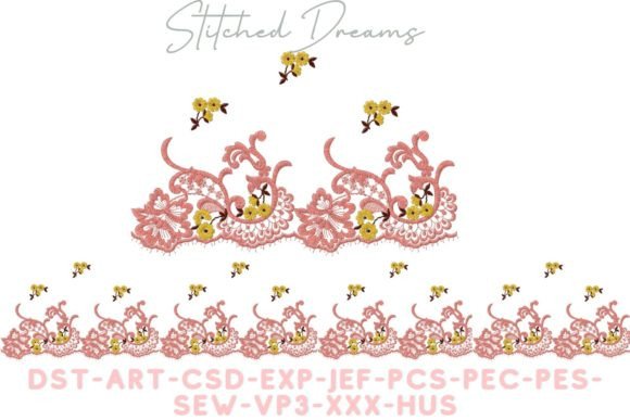 Reviewing the Flowers and Ornaments Border for Craft Fairs