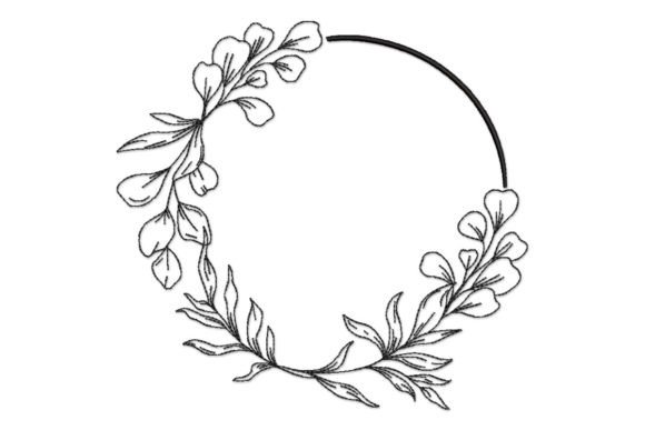 Wreath Round Frame: A Holiday Embroidery Essential